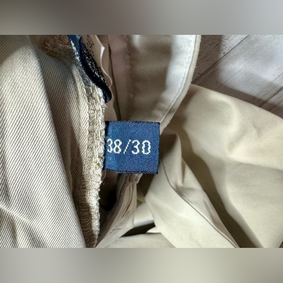 Polo Ralph Lauren Pants Mens 38x30 Tan Classic Fit Chino Preppy - Picture 8 of 11